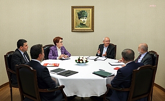 Millet İttifakı Liderleri, Kılıçdaroğlu’nun ev sahipliğinde bir araya geldi, toplantı yaklaşık 2 buçuk saat sürdü