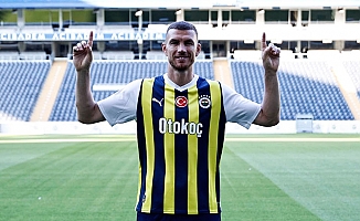 Edin Dzeko: "Burada olduğum için çok mutluyum"