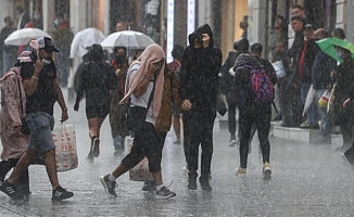 Meteoroloji'den 'sağanak yağış' uyarısı
