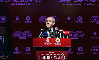 Kılıçdaroğlu: Bugün Hacı Bektaş Veli’nin söylediklerinden çok uzaktaysak, o güzellikleri nerede yitirdiysek onları arayıp bulmalıyız