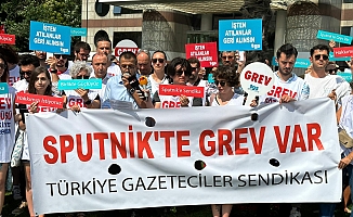 Sputnik Türkiye Bürolarında Grev Başladı