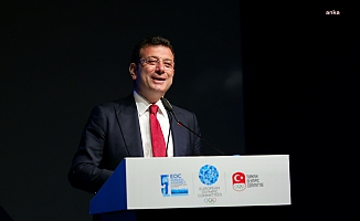 İmamoğlu, Uluslararası Olimpiyat Komitesi Gala Gecesi'nde konuştu: "Konu Türkiye olduğunda hepimiz hedefler etrafında kenetleniriz"