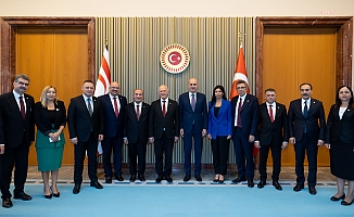 TBMM Başkanı Kurtulmuş: "Türkiye'nin temel kırmızı çizgilerinden birisi; KKTC'nin varlığı, istiklali ve istikbalidir"