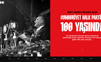 "CHP 100. Yıl" internet sitesi açıldı