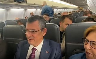 CHP Genel Başkanı Özel, tarifeli uçakla Ankara’dan KKTC'ye gitti