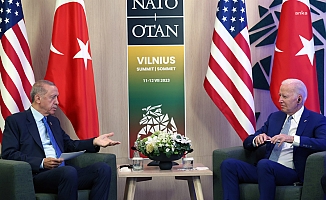 Cumhurbaşkanı Erdoğan, ABD Başkanı Biden ile görüştü