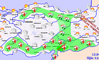 Meteoroloji'den sağanak uyarısı