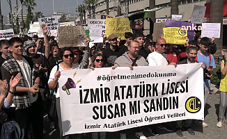 İzmir Atatürk Lisesi’ndeki ‘proje okul’ atamasına karşı 10 binin üzerinde imza toplandı