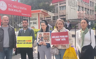 "Mülakat mağduru" öğretmenlerin eylemi devam ediyor... "Hakkımızı alana kadar mücadelemizi sürdüreceğiz"