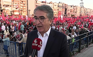 CHP'nin İzmir'deki "Millet İradesine Sahip Çıkıyor" mitingi... Karatepe: 19 Mayıs ruhunu 106 yıl önce olduğu gibi koruyoruz