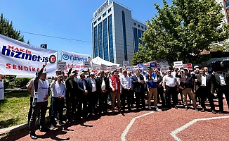 Hizmet-İş Sendikası’ndan Altındağ Belediyesi çalışanı Erdoğan’a destek: "Bizim mücadelemiz; işçilerin dövülmediği bir belediye görmek içindir”