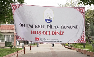 İktisadi ve İdari Bilimler Fakültesi'nde Geleneksel Pilav Günü...