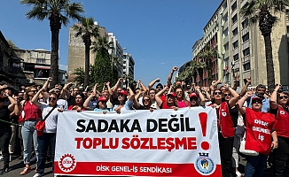 İzmir’de İZENERJİ ve İZELMAN işçilerinin grevi sürüyor