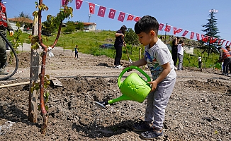 Keçiören Belediyesi, 19 Mayıs'ta 1919 fidanı toprakla buluşturdu