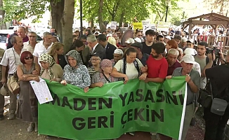 Ankara'da zeytinleri için nöbet tutan köylüler açlık grevi kararı aldı: "Biz bu topraklar için ölürüz de dönmeyiz demiştik. Ölmek var, dönmek yok"