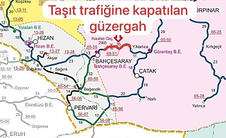 Van'da yoğun kar nedeniyle Karabet geçidi ulaşıma kapatıldı