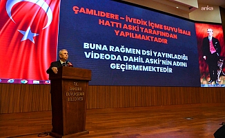 Mansur Yavaş: "Kuraklığı neden kabul etmiyorsunuz DSİ olarak? Su var da biz mi vermedik?"