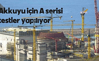 Akkuyu için A serisi testler yapılıyor, Rusya’dan 20 kişilik ekip geldi