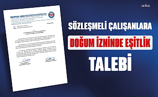 Memur-Sen, sözleşmeli personelin analık izin sürelerinin kadrolu memurlarla eşitlenmesini talep etti