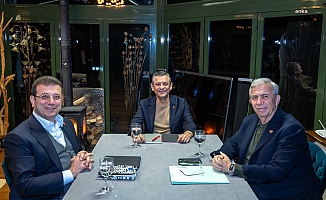 Özel, İmamoğlu ve Yavaş'tan ortak mesaj: Türkiye'ye hep birlikte umut olacağız