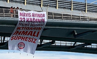 Kadın Cinayetlerini Durduracağız Platformu’ndan iktidara pankartlı tepki
