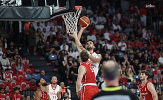 A Milli Erkek Basketbol Takımı, İsviçre’yi farklı geçti