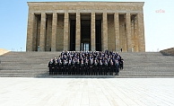 AYM'nin 64. kuruluş yıl dönümü... Anayasa Mahkemesi heyeti, Anıtkabir'i ziyaret etti