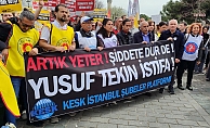 span style=color:#ff0000Okullardaki şiddete karşı İstanbul İl Milli Eğitim Müdürlüğü önünde eylem: Yusuf Tekin özür dileyerek istifa etmelidir”/span