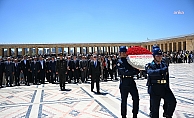 Tarihi Kentler Birliği üyeleri seçimin ardından Anıtkabir’i ziyaret etti