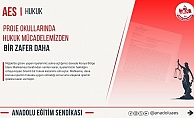 Anadolu Eğitim Sendikası'nın proje okullarda yeniden görevlendirme sürecine ilişkin açtığı davada iptal kararı