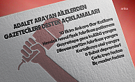 Facialarda yakınlarını kaybeden ailelerden gazetecilerle dayanışma çağrısı: Basın susturulursa adalet arayanların sesi de susturulmak istenir