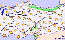 Meteoroloji’den sağanak yağış uyarısı
