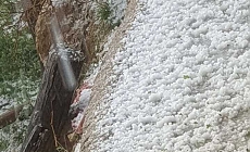 Malatya’da dolu felaketi: Kayısı ve meyve ağaçlarında zarar, hasar tespit çalışmaları başlatıldı