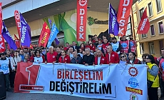 Taksim’de “Kanlı 1 Mayıs” anması... Çerkezoğlu: “Bu meydan işçilerin, emekçilerin hafızası; birliğimiz, dayanışmamızdır”