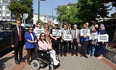 Bursa’da engelsiz bir gelecek için yürüdüler