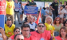 Ankara’da eylemlerini sürdüren öğretmenlere Eskişehir’den destek mesajı: "Binlerce insanın kalbi bu direnişle atıyor"