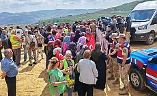 Maden koparan protestoların sürdüğü Korgan'da, iş makinaları Turnalık Yaylası'ndan götürüldü