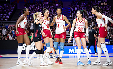 Filenin Sultanları, Voleybol Milletler Ligi'nin Japonya etabına Polonya galibiyetiyle başladı